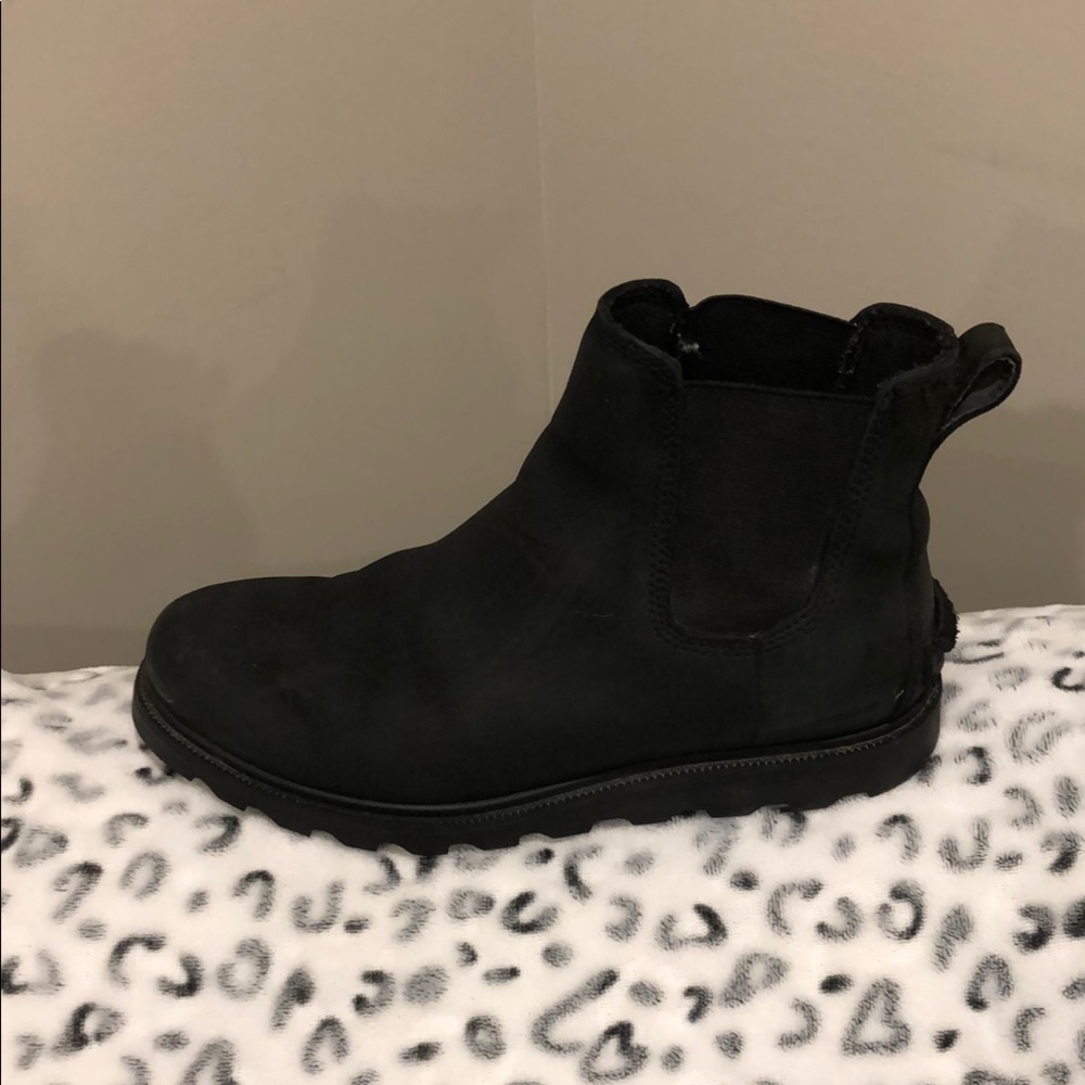 Kids Black Chelsea Boots